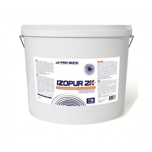 Клей паркетный Probond Izopur двухкомпонентный полиуретановый 7 кг