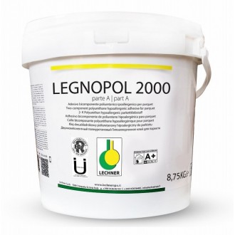 Клей для паркета Lechner Legnopol 2000 двухкомпонентный полиуретановый 10 кг 